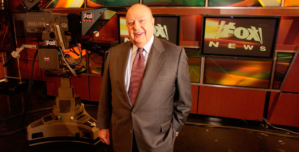 Fox CEO Roger Ailes has little respect for traditional journalism and a profound political mission. (AP/Jim Cooper)