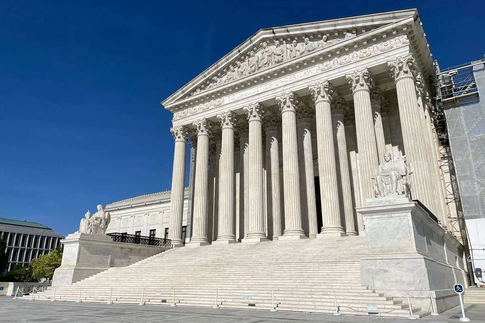 The U.S. Supreme Court is pictured on June 26, 2024, a day before it issued its ruling in Idaho v. United States.
